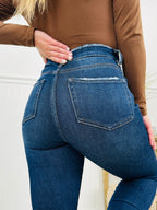 All In The Details Tummy Control Cuffed Skinny Jeans