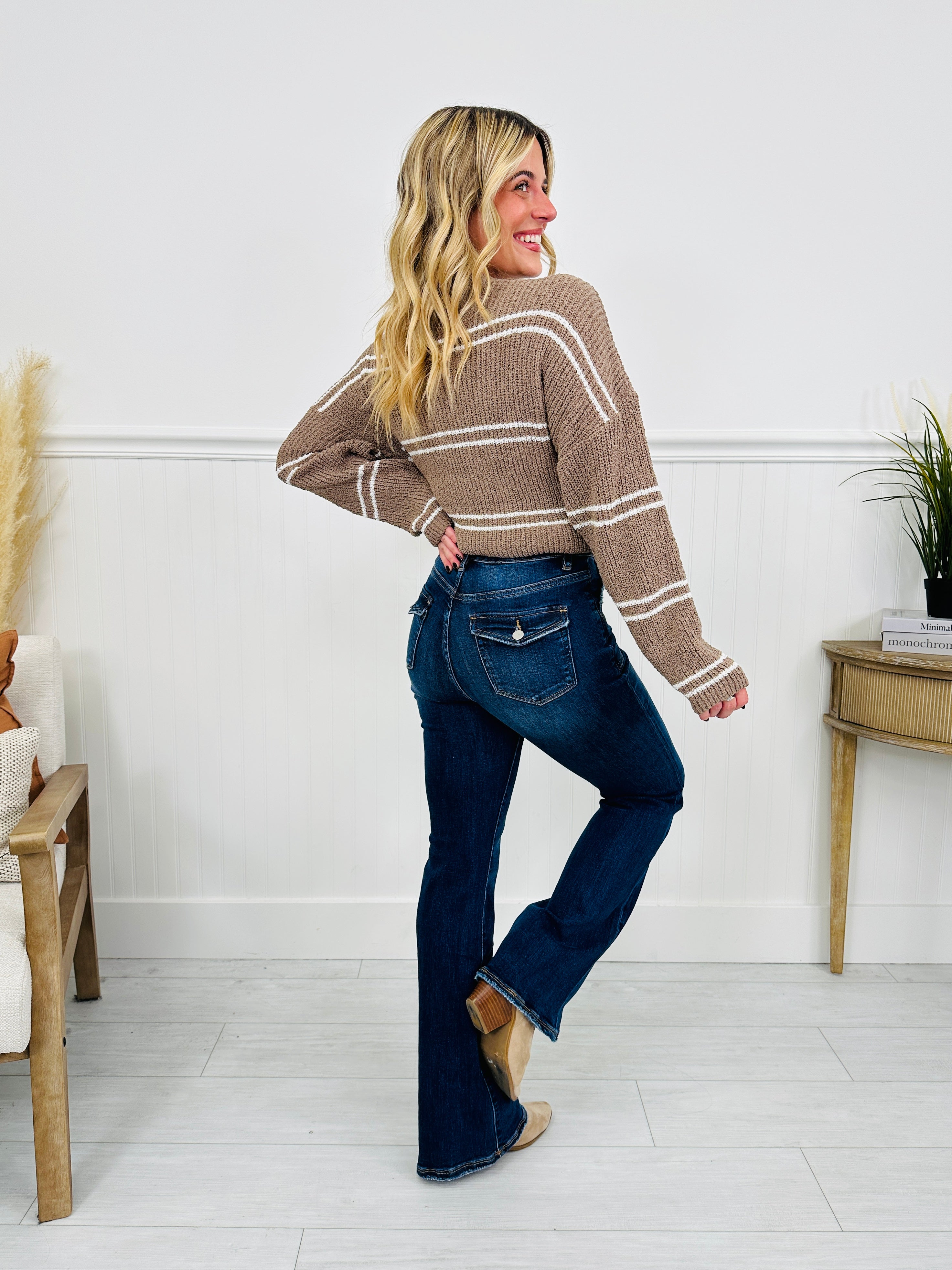 Pocket Goals Tummy Control Bootcut Jeans