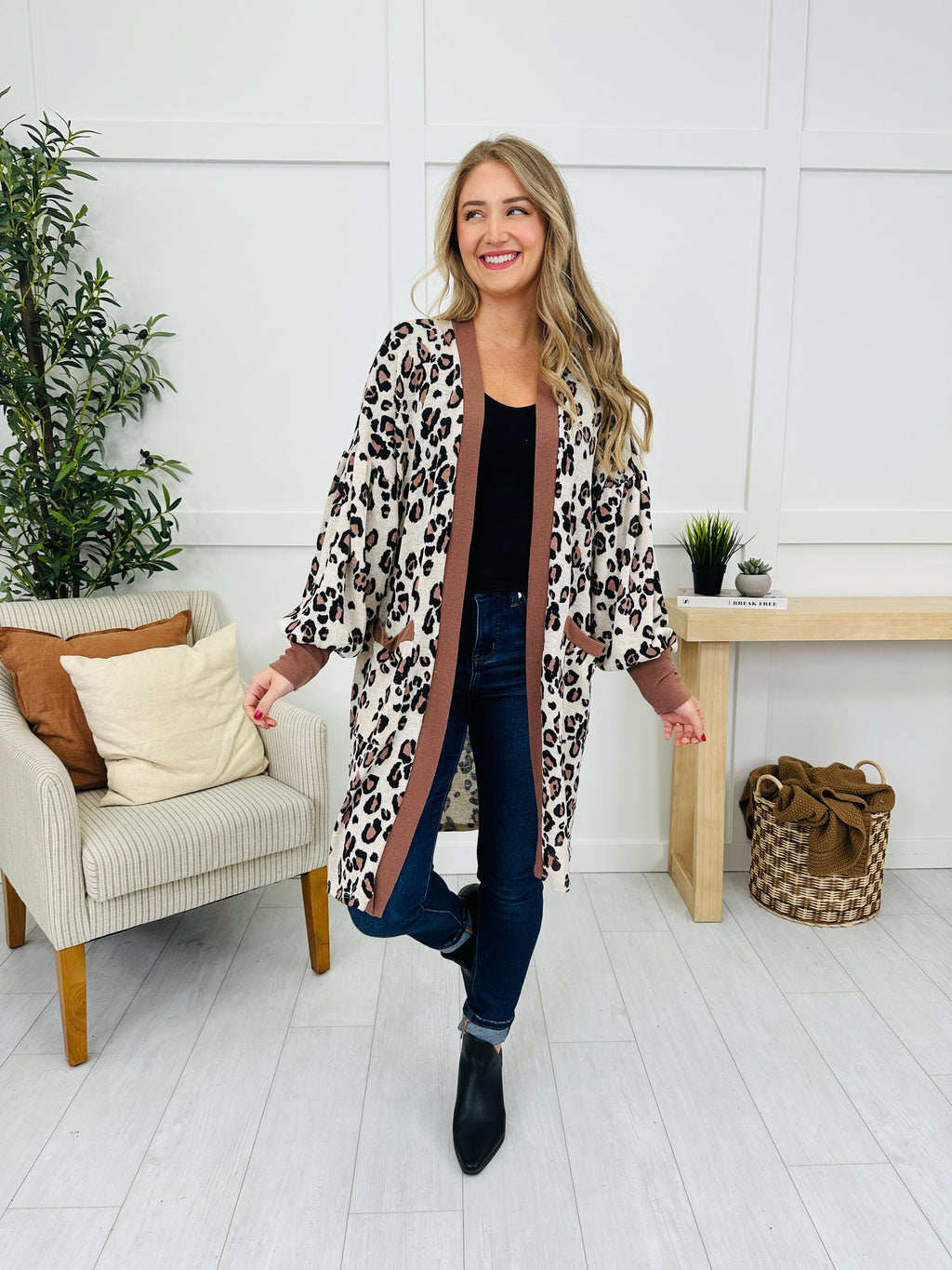 Softly Spotted Cardigan