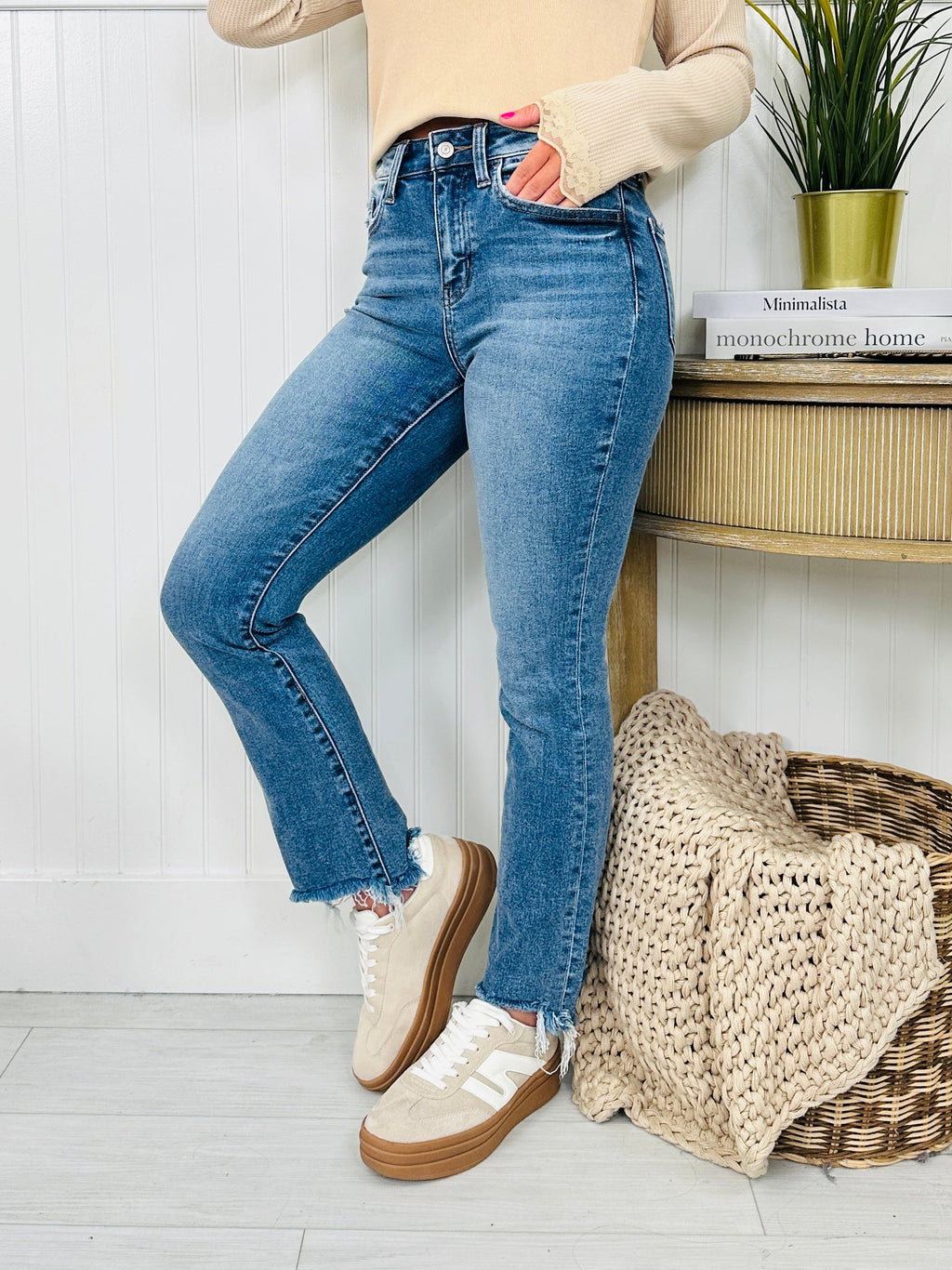 Come Out On Top Cropped Jeans