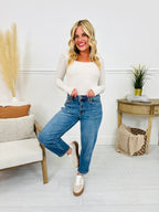 Judy Blue Be Better Barrel Jeans