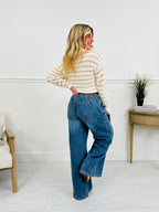 Judy Blue Easy Does It Featherweight Palazzo Jeans