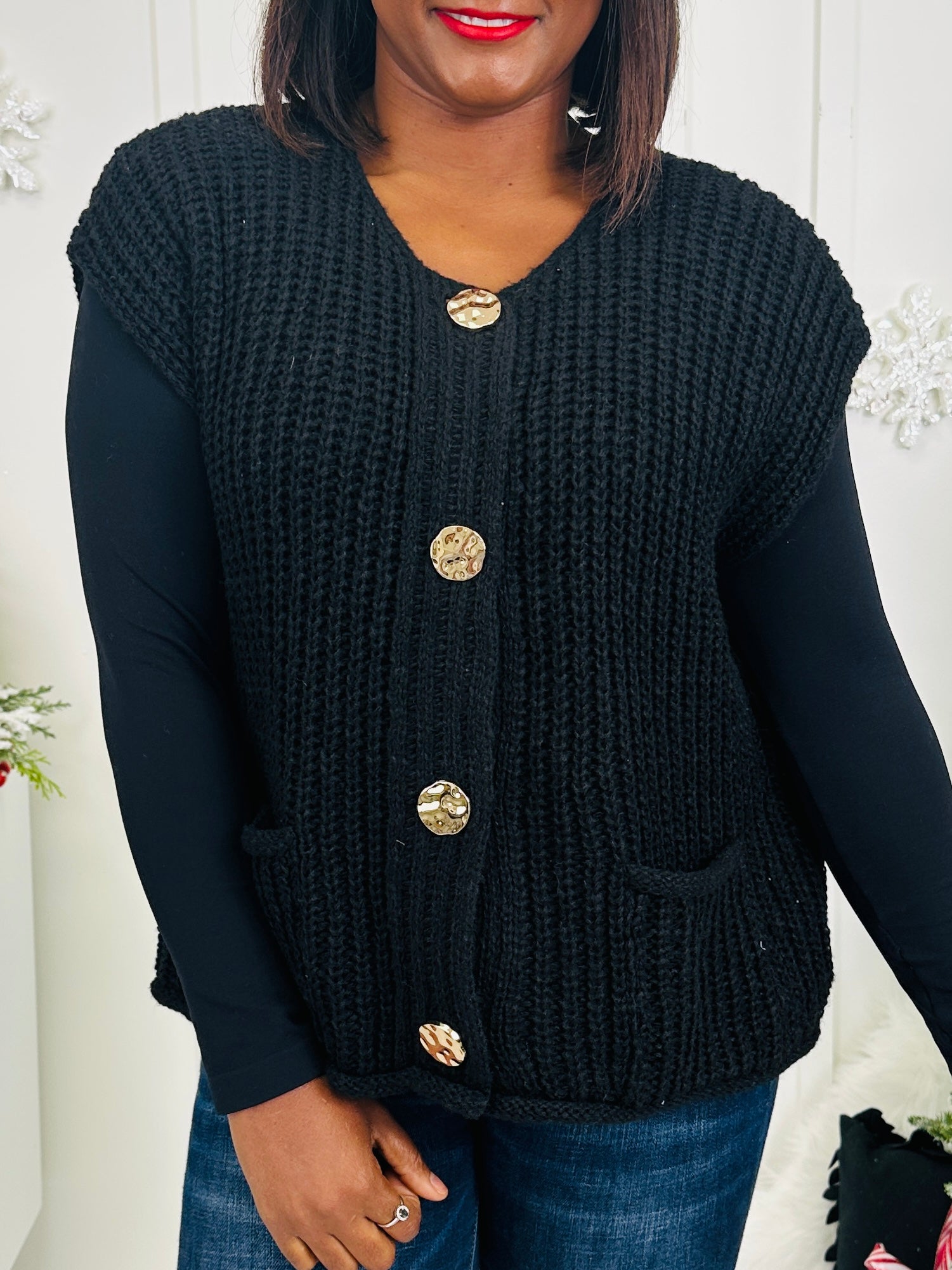 Knit Together Vest- Multiple Colors!
