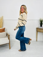 Effortless Release Tummy Control Wide Leg Release Hem Jeans
