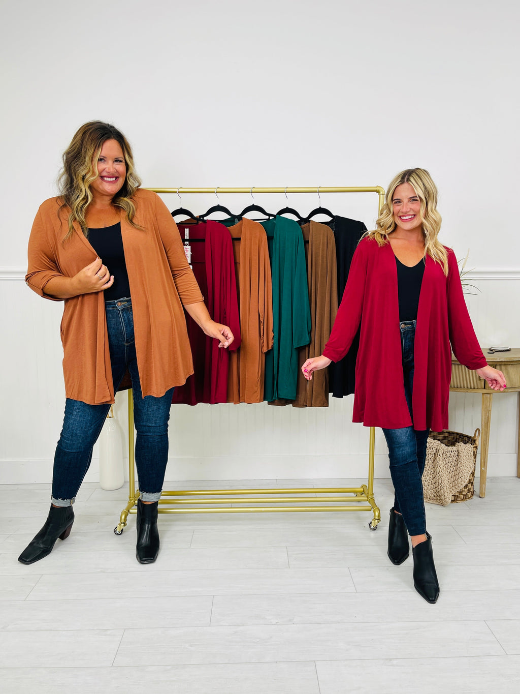 Fall Into Style Wrinkle Free Cardigan- Multiple Colors!