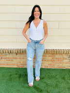 Judy Blue The Perfect Date Straight Jeans