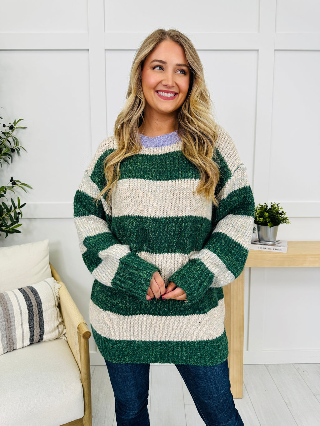 Evergreen Evening Sweater
