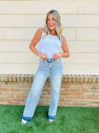 Judy Blue Release Your Inhibitions Wide Leg Jeans