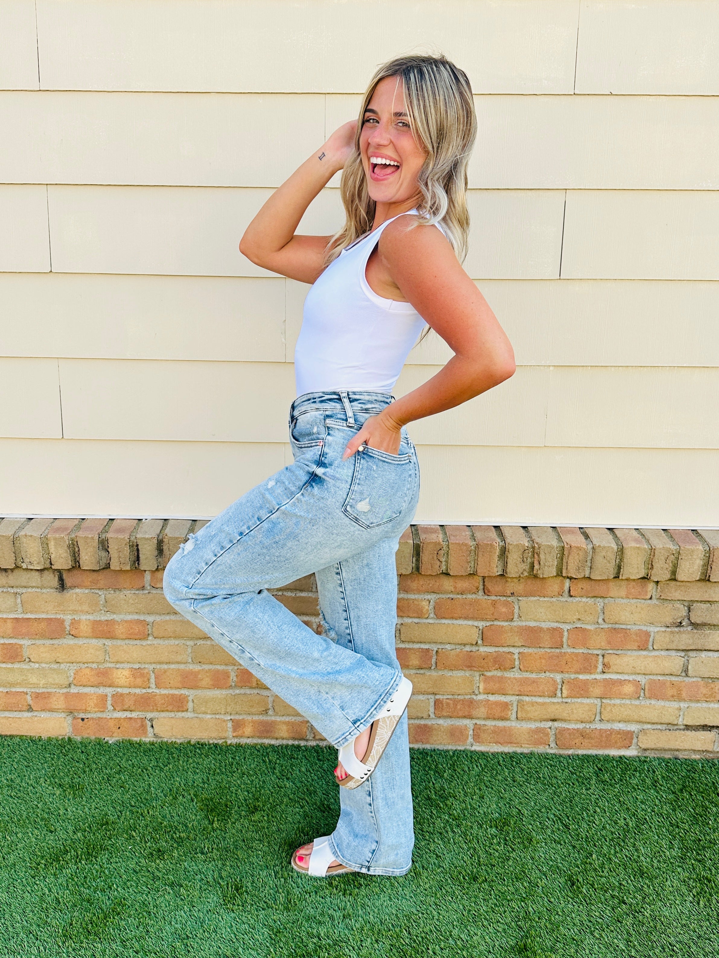 Judy Blue The Perfect Date Straight Jeans