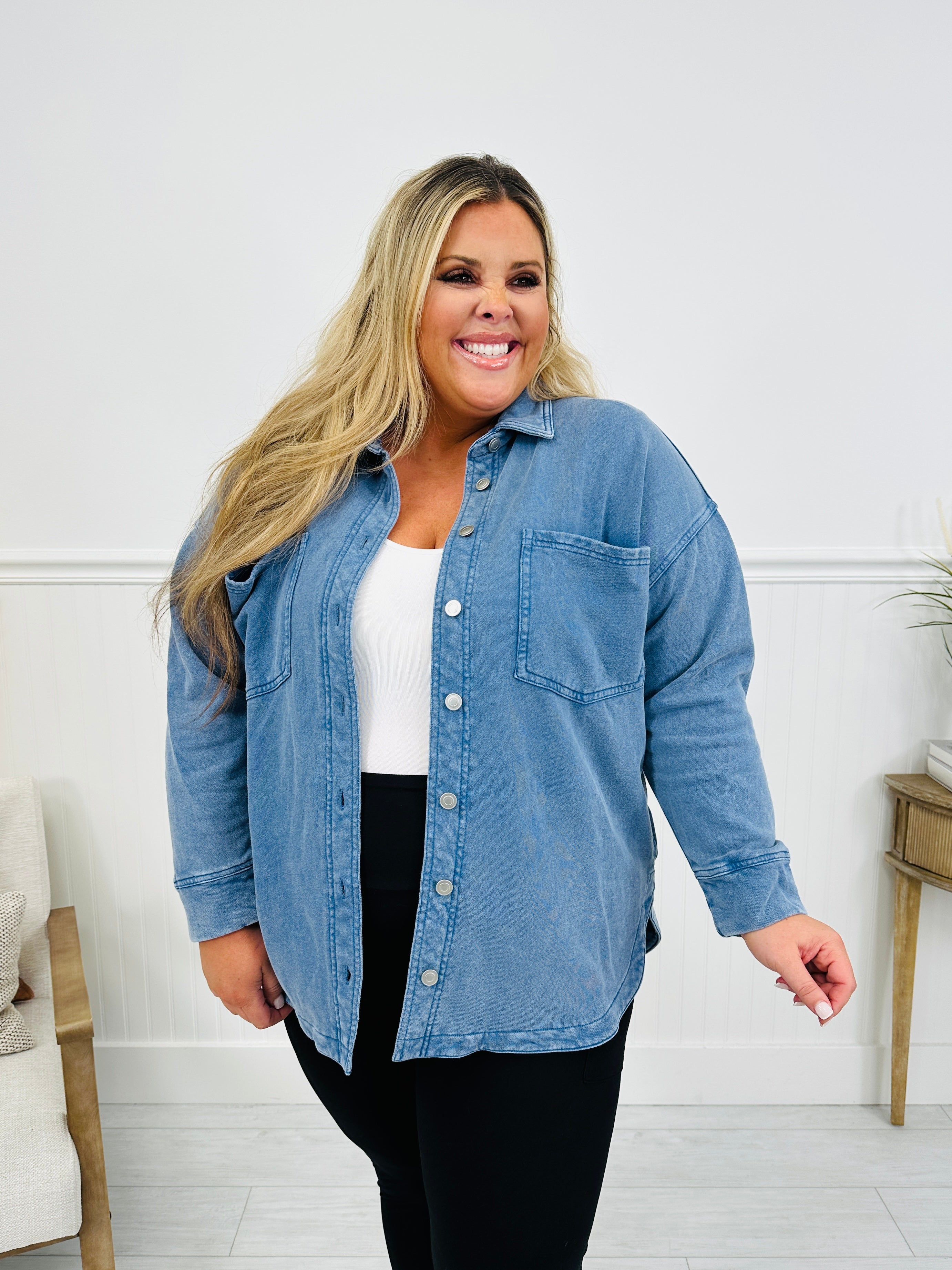 Go Everywhere Jacket in Dark Denim