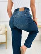 Judy Blue Double Time Wide Leg Jeans