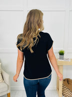 Borderline Cozy Sweater in Black