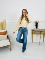 Judy Blue REG/CURVY Double Trouble Wide Leg Jeans