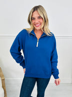 Zip Into Fall Pullover-- Multiple Colors!