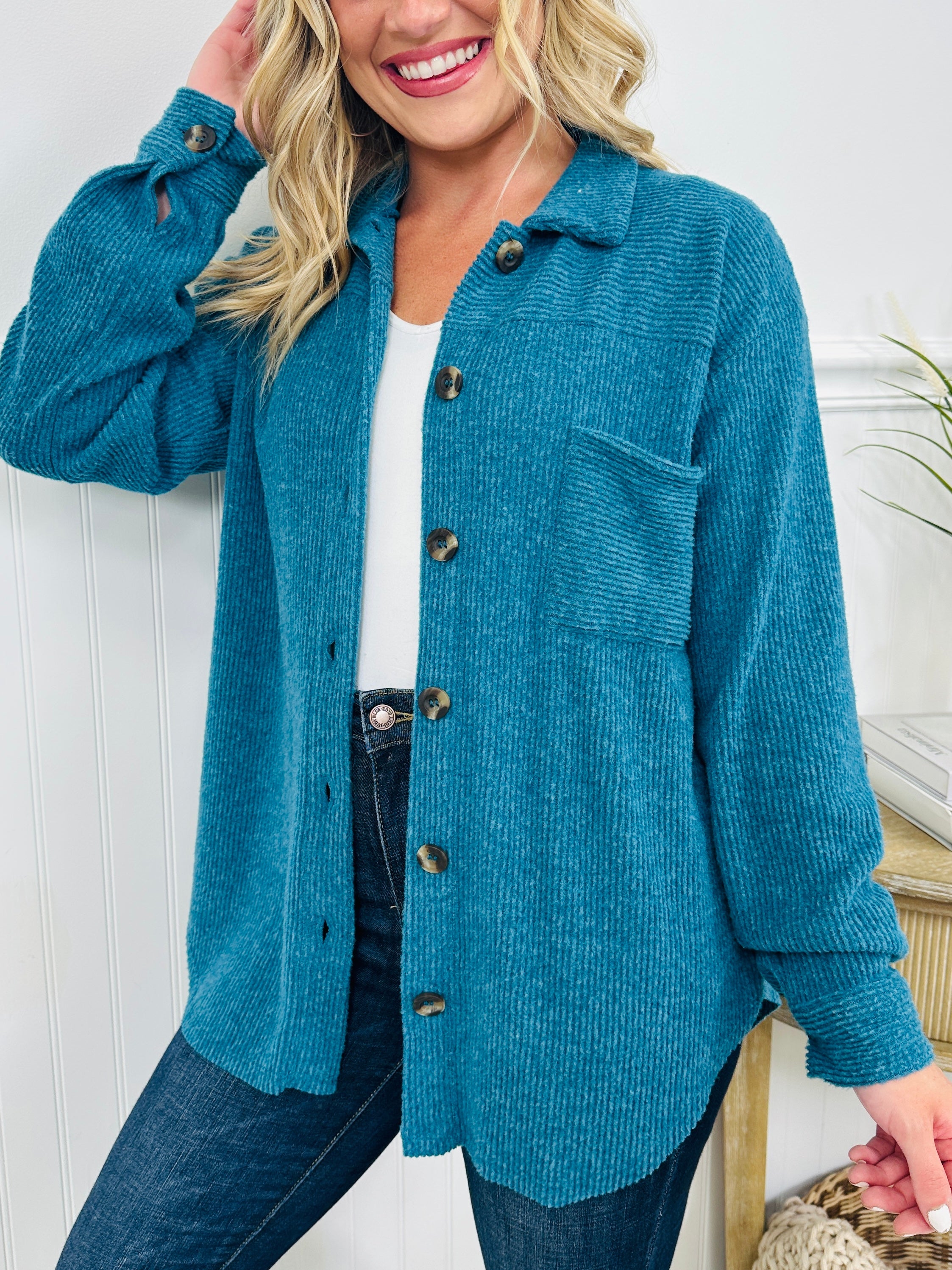 Time To Lounge Shacket- Multiple Colors!