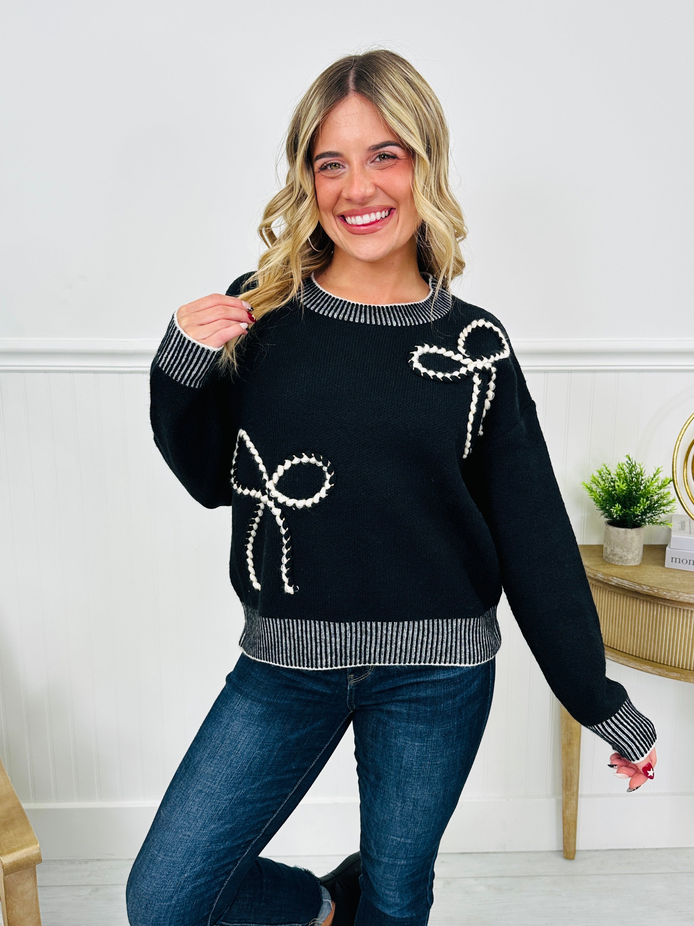 Tied With A Bow Sweater