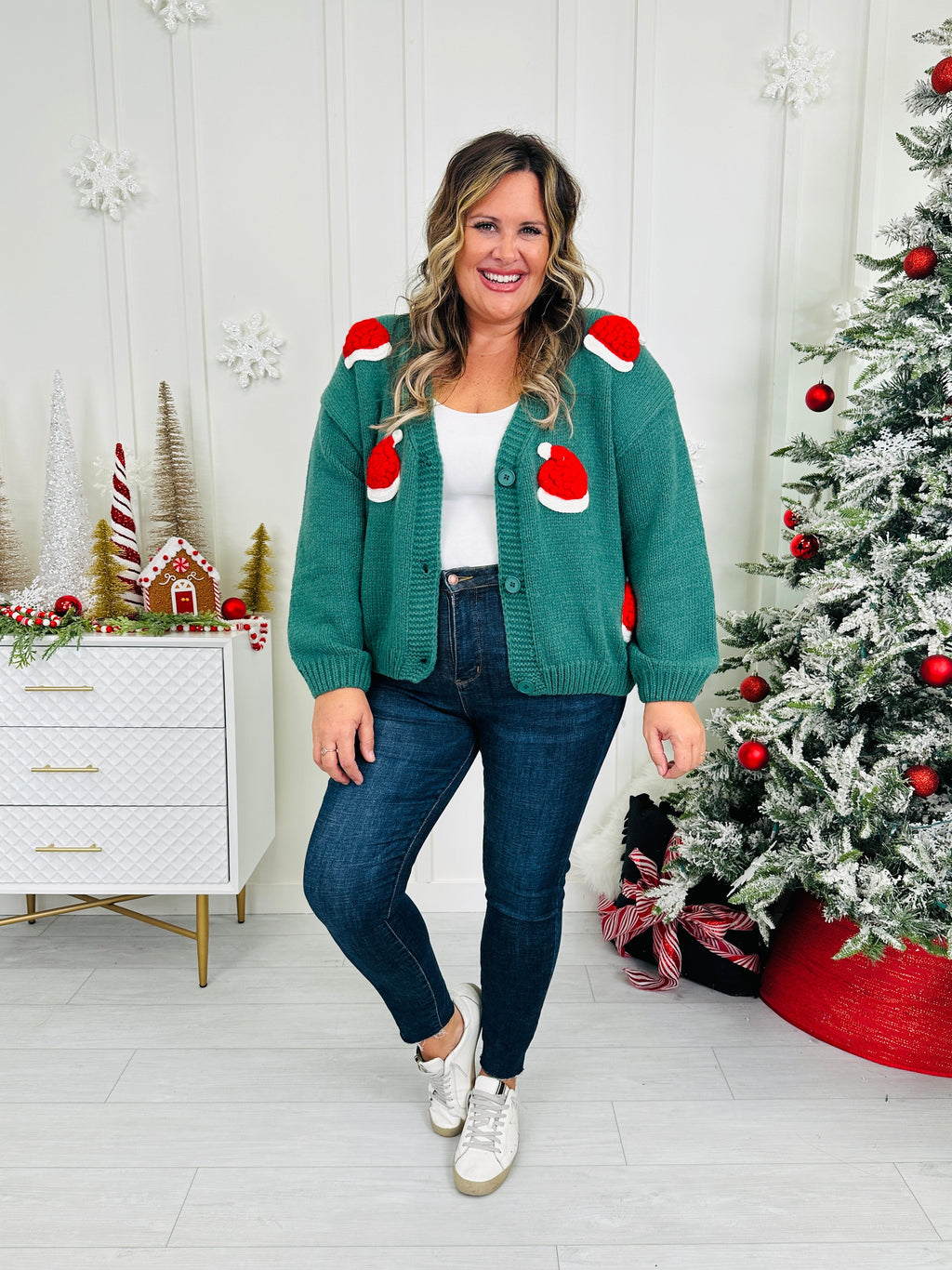 Here Comes Santa Cardigan