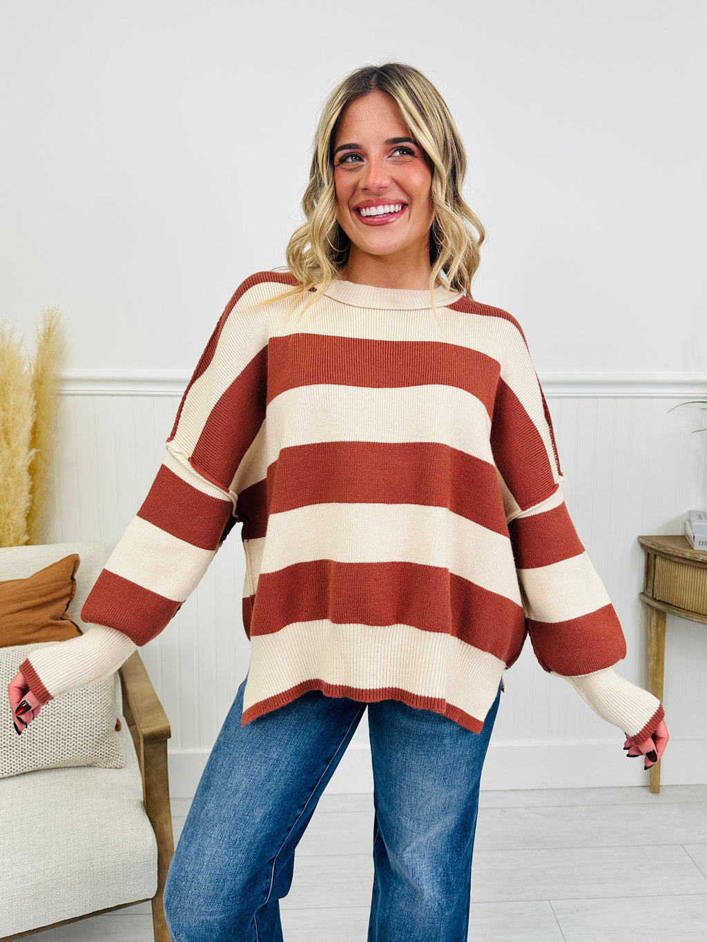 Cozy Days Sweater-- Multiple Colors!