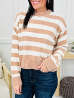 The Stripe Crush Sweater- Multiple Colors!