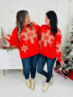 Snowflake Shine Sweater