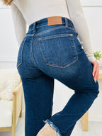 Judy Blue Keep You in The Dark Straight Leg Jeans