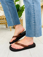 Sunbeam Strolls Flip Flops in Cognac