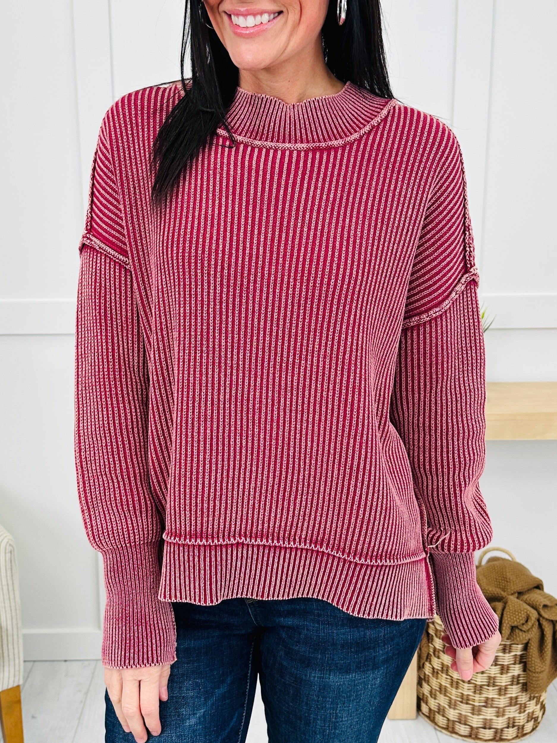 First Chill Feeling Sweater- Multiple Colors!