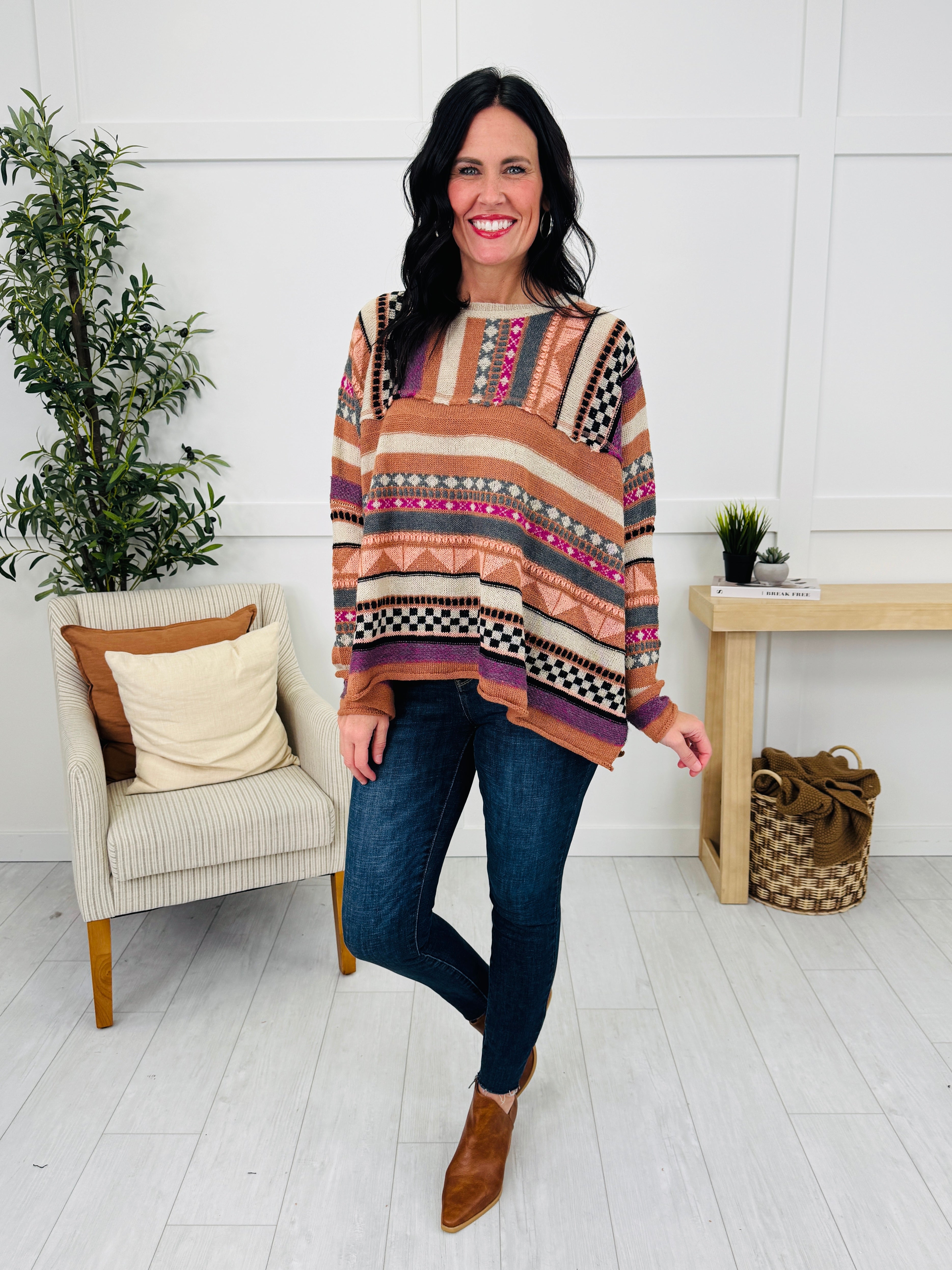 Patterns Between Us Sweater