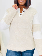 Button By Design Sweater