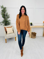 Crisp Comforts Sweater in Burnt Topaz
