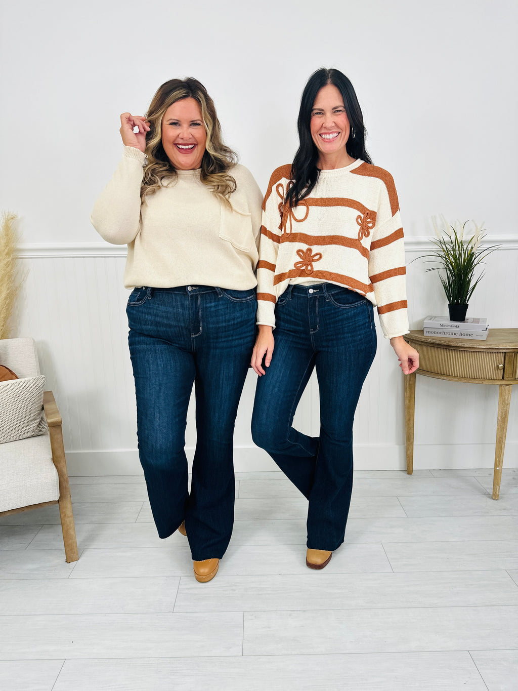 Judy Blue See Ya There Flare Jeans