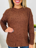 Threaded Thoughts Sweater- Multiple Colors!