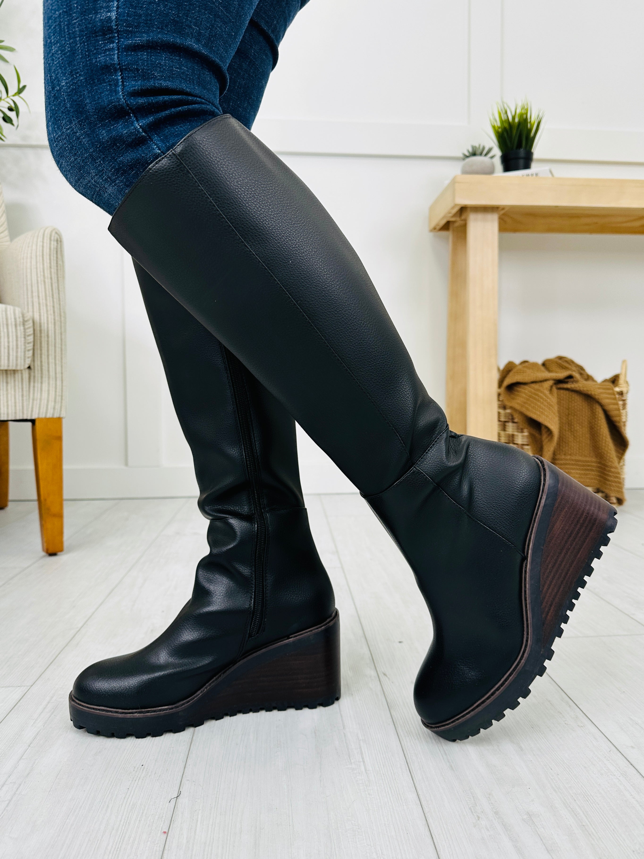 High Profile Boots in Black