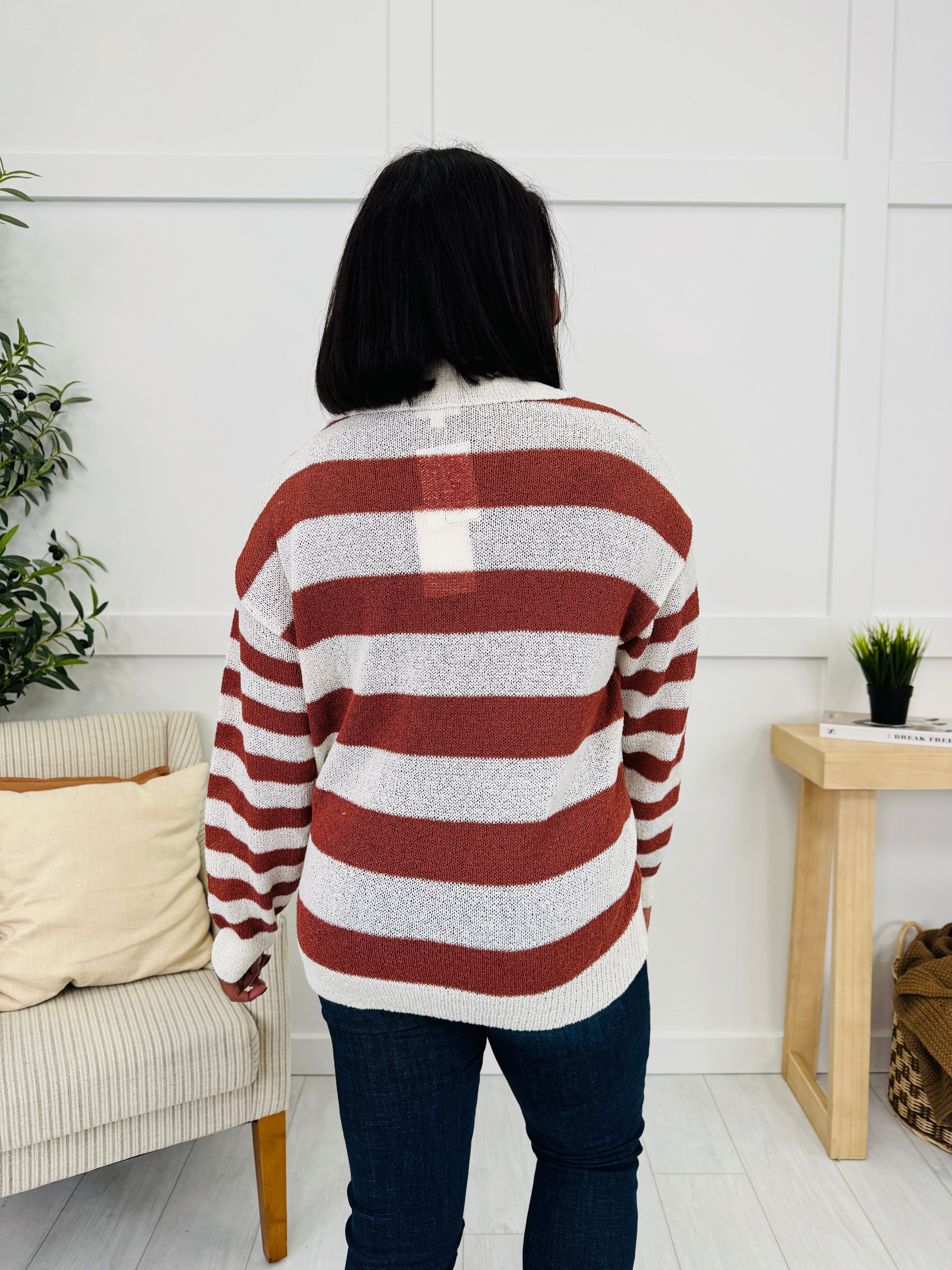 Weekend Off Duty Sweater in Rust