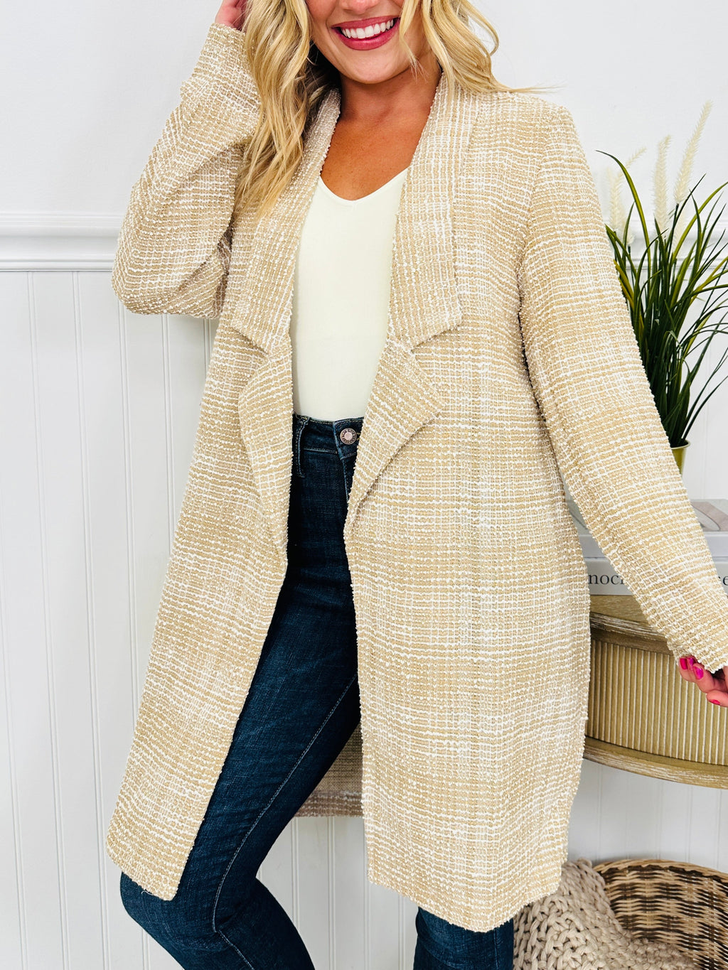Layered In Trend Jacket- Multiple Colors!