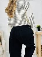 Judy Blue Bold & Barrel Rigid Magic Barrel Jeans