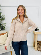 In The Still Of The Night Sweater in Beige