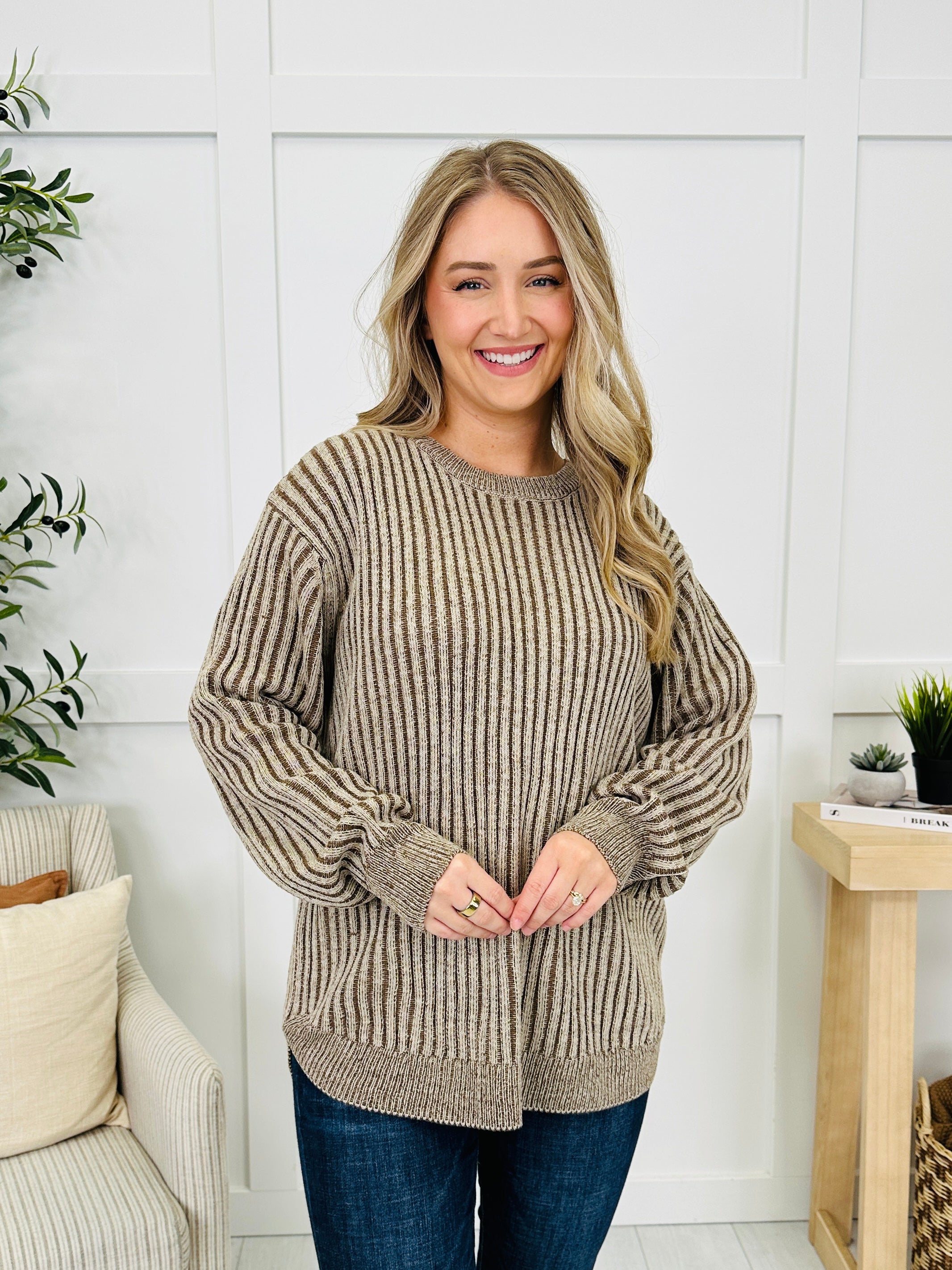 Stitched To Remember Sweater- Multiple Colors!