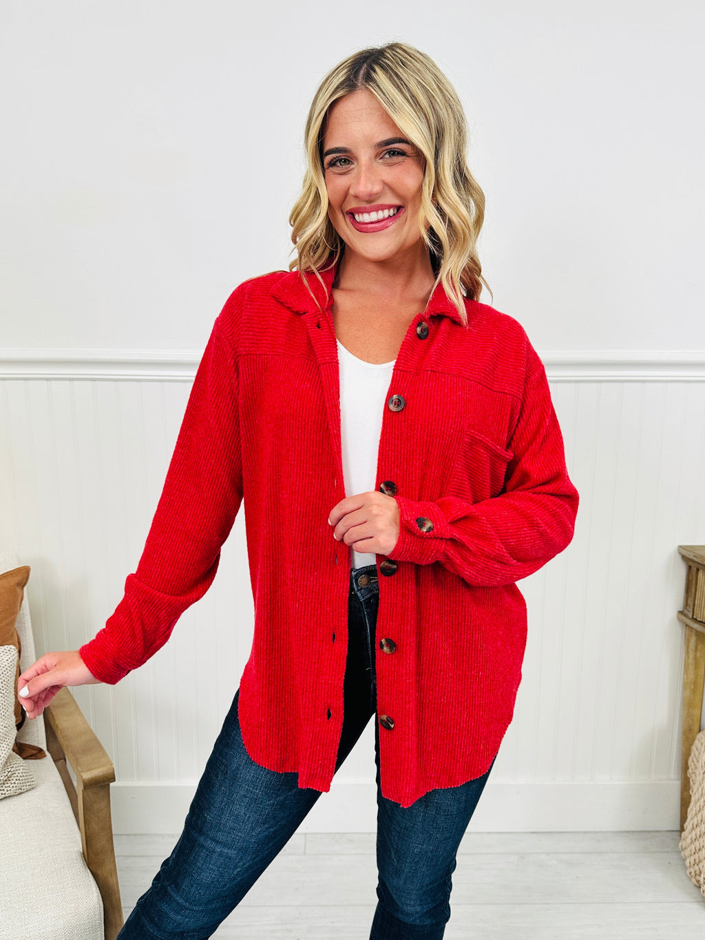 Time To Lounge Shacket- Multiple Colors!