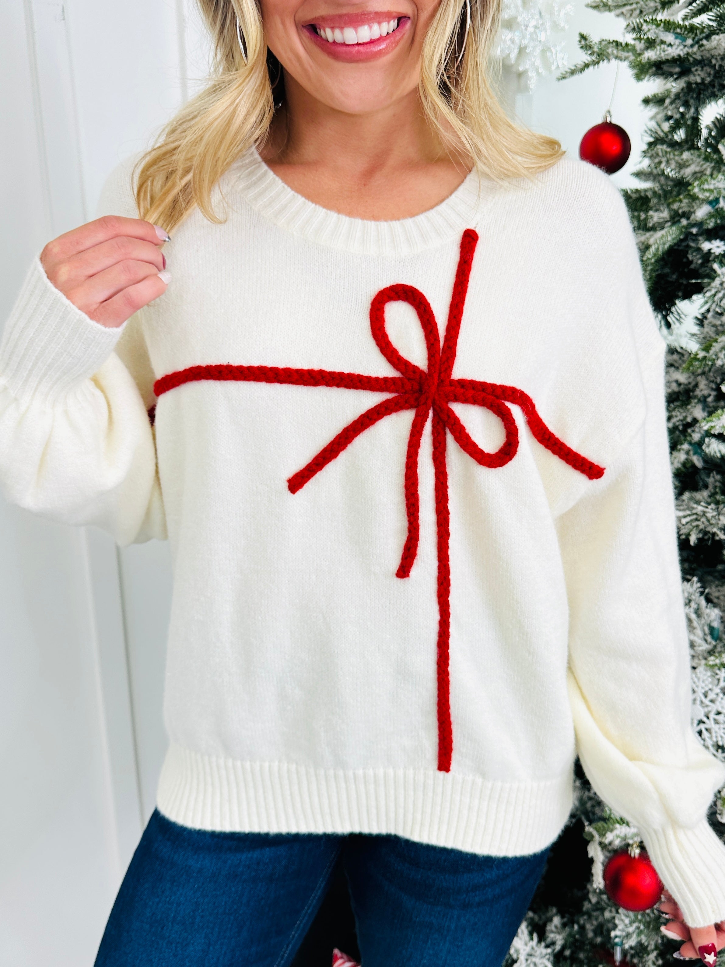 Wrapped In Joy Sweater