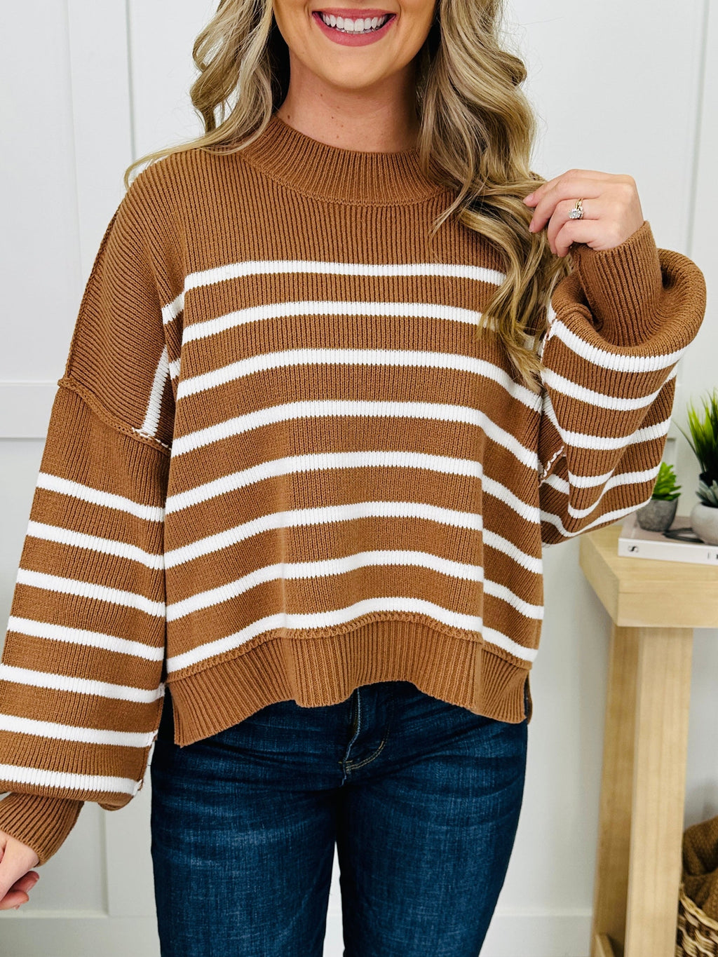 Stripe Right Sweater- Multiple Colors!