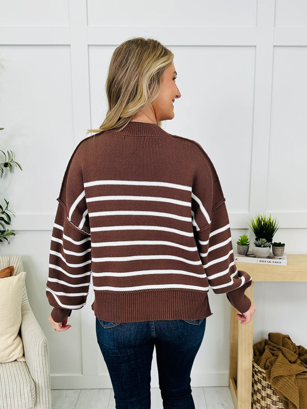 Stripe Right Sweater- Multiple Colors!