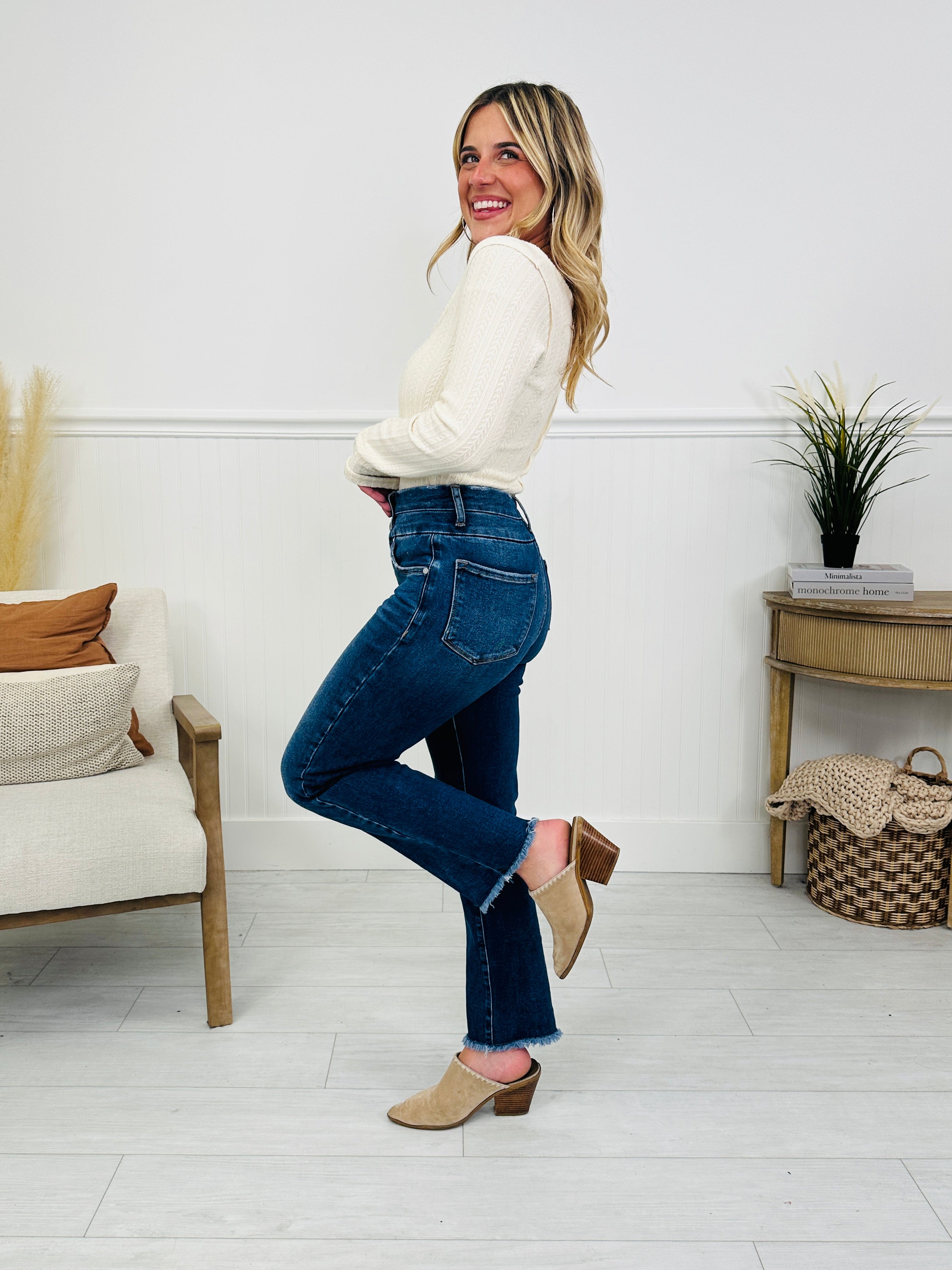 Double Duty Tummy Control Straight Jeans