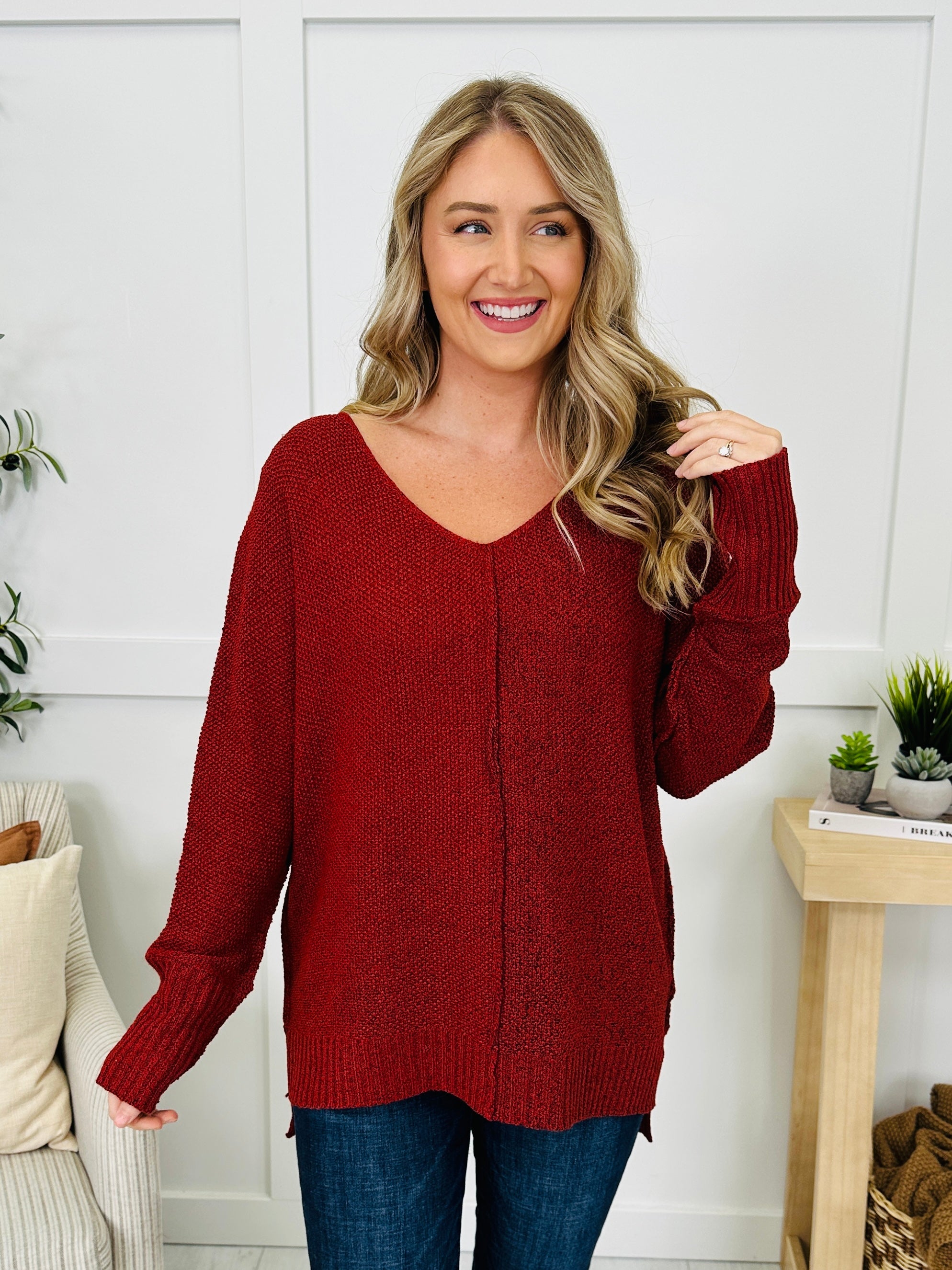 Hug In Every Stitch Sweater- Multiple Colors!