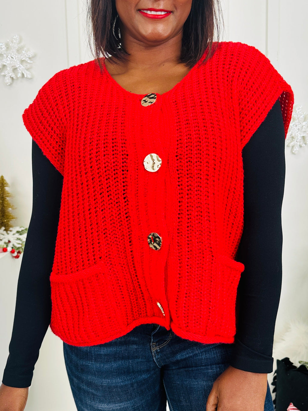 Knit Together Vest- Multiple Colors!