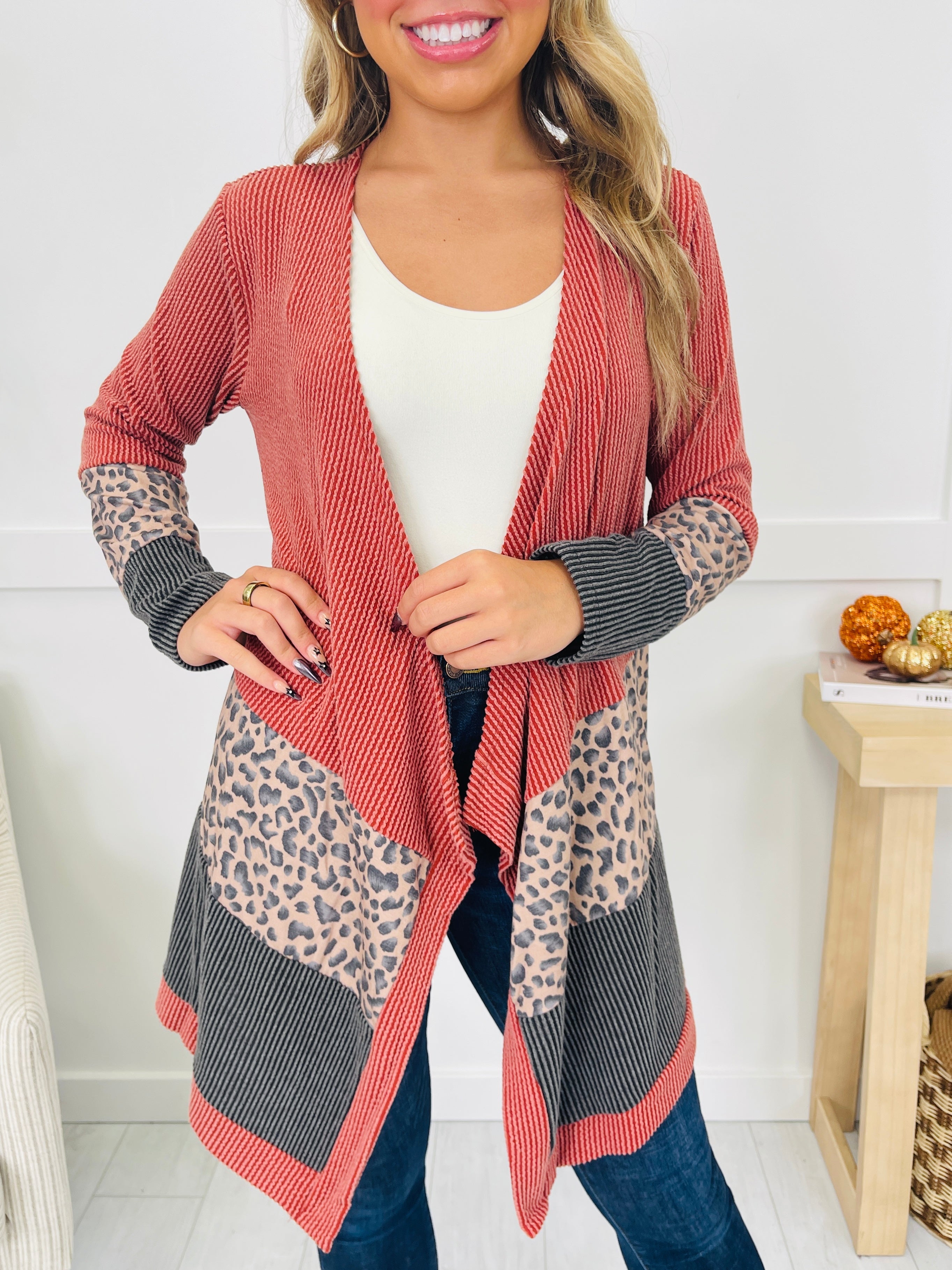 Spot the Stripes Cardigan