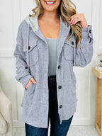 Casual Authority Shacket- Multiple Colors!