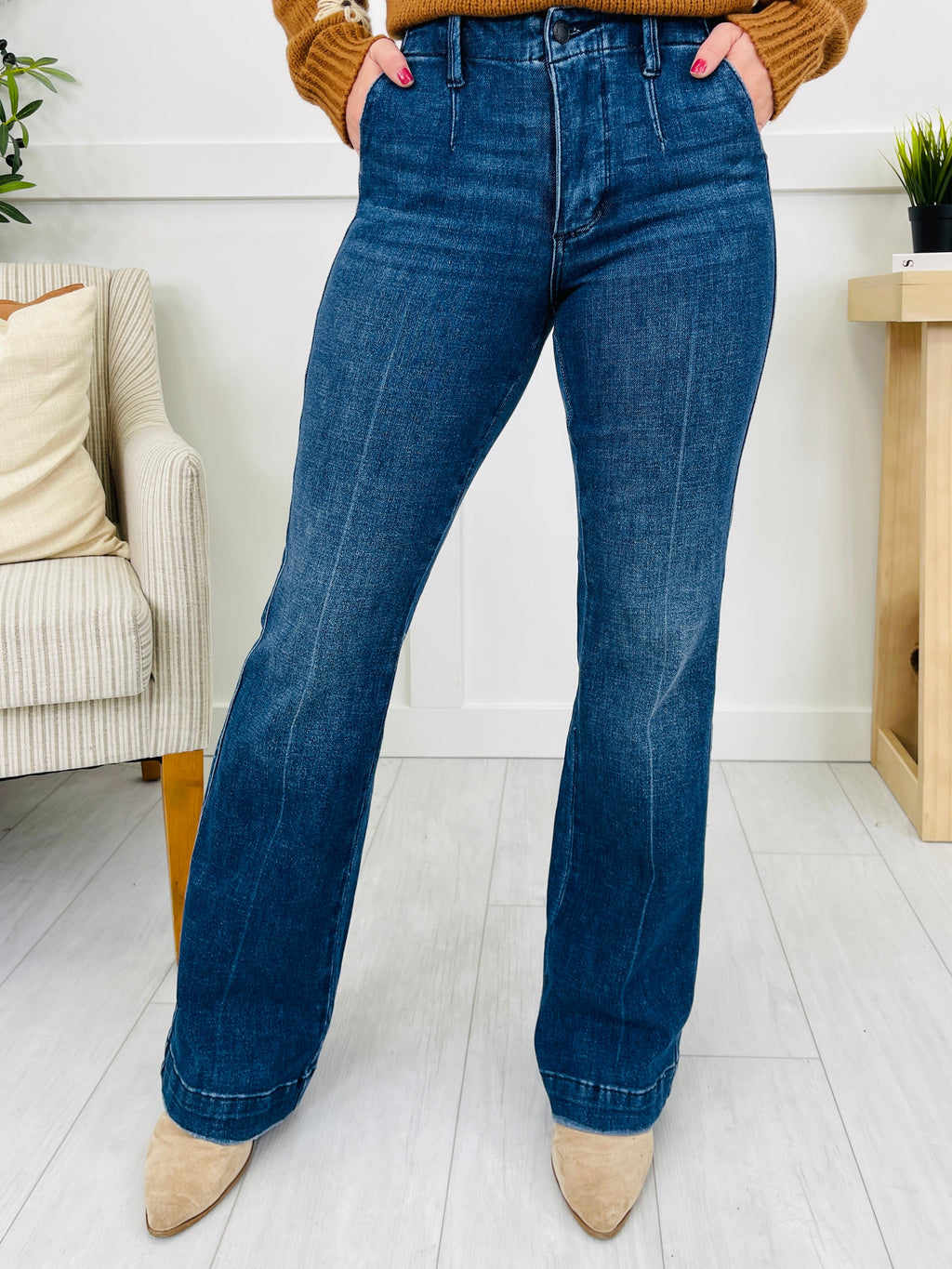 Judy Blue Perfectly Polished Trouser Bootcut Jeans