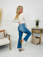 Head Start Tummy Control Cropped Bootcut Jeans