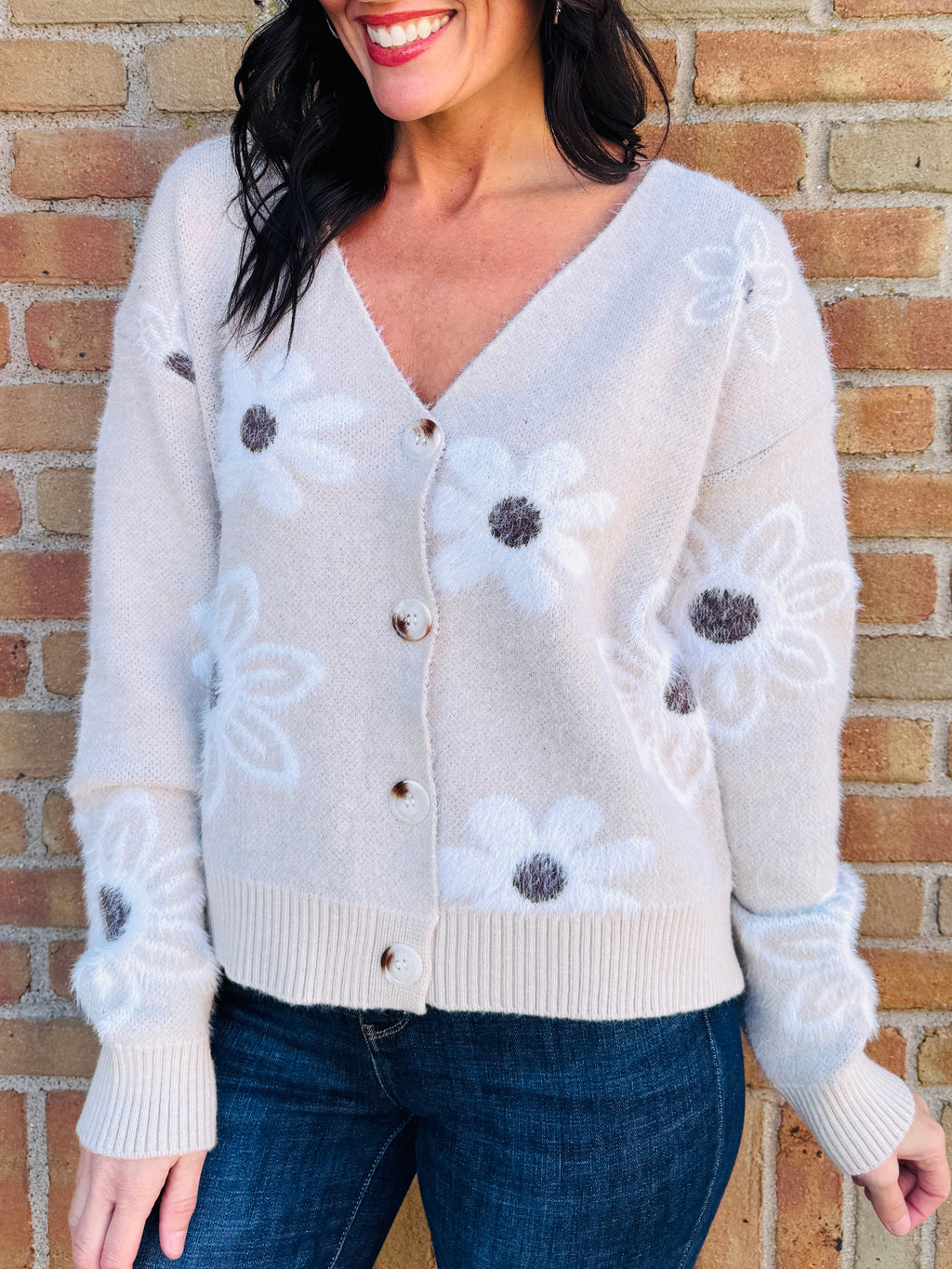 Dancing With Daisies Cardigan